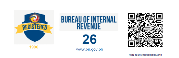 BIR Compliance Certificate of Registration