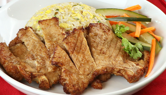Porkchop Egg Fried Rice